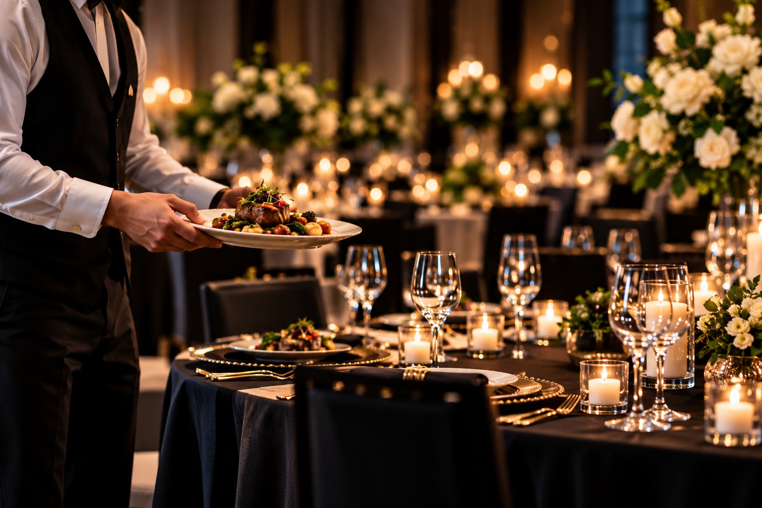 Professional catering service