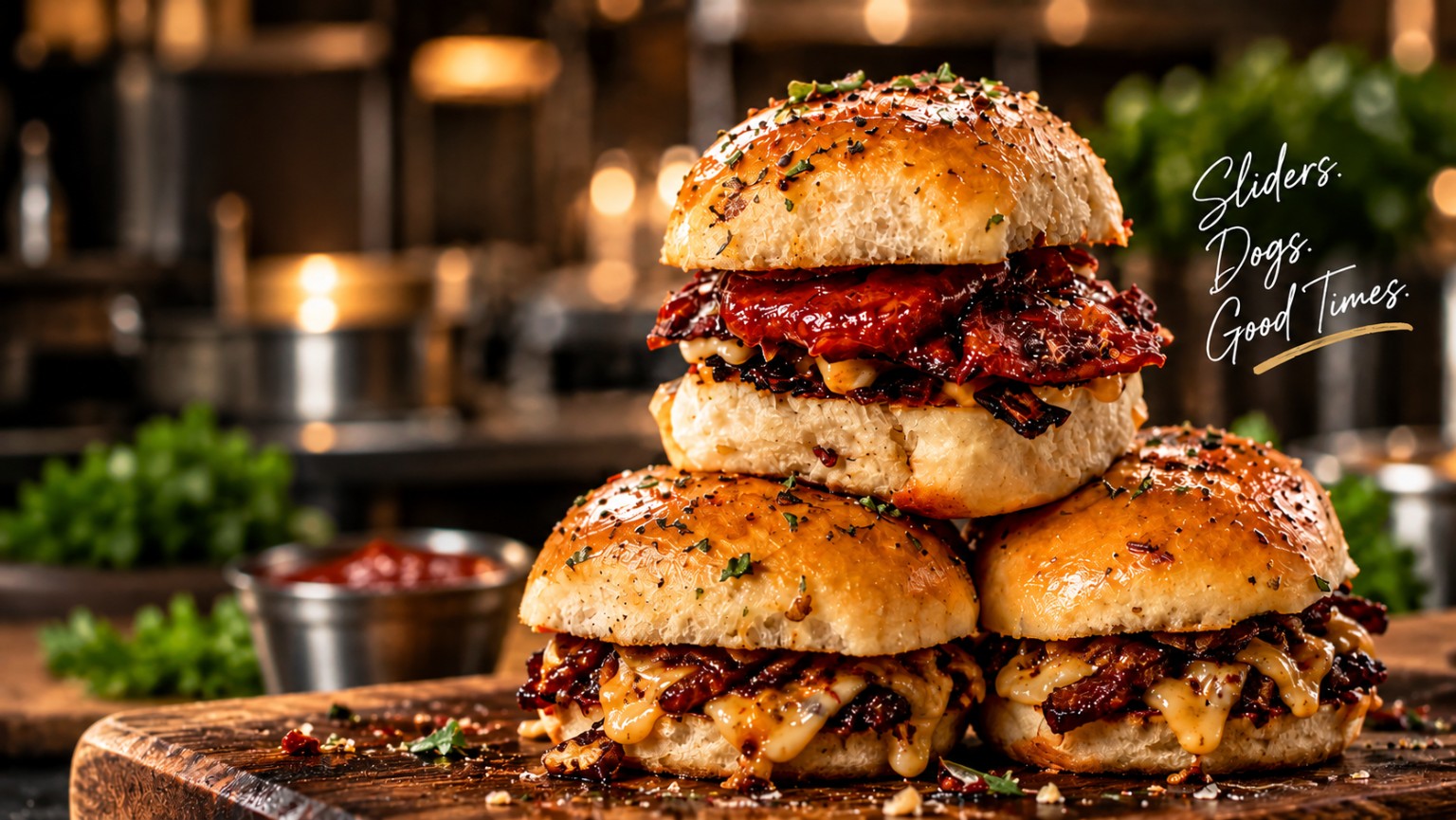 Gourmet sliders