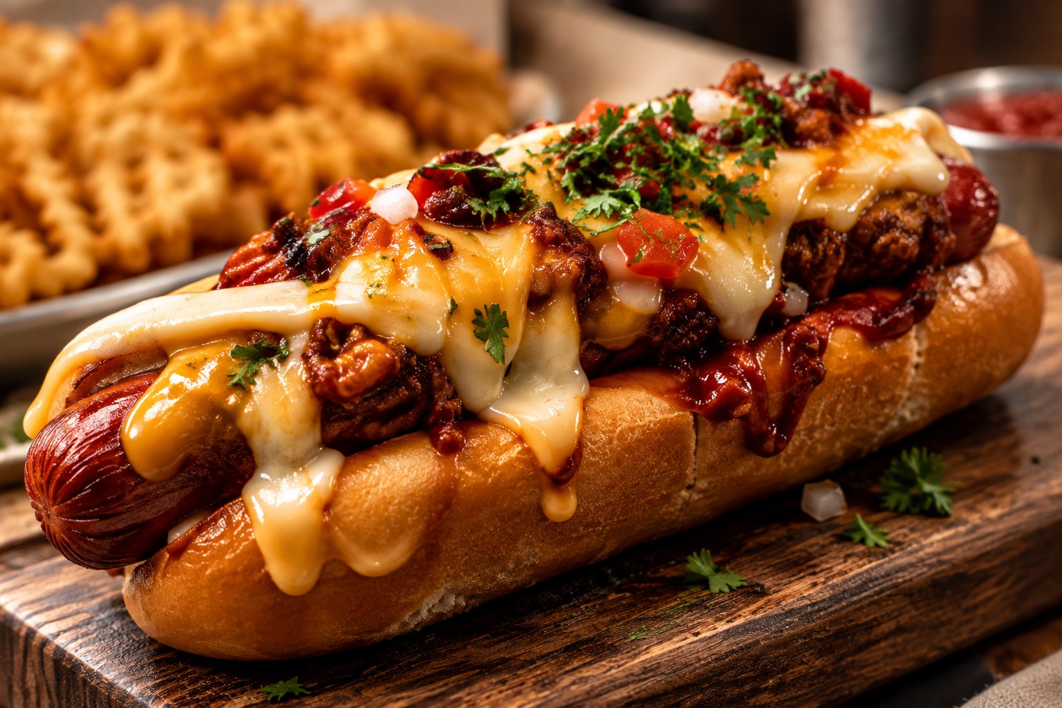 Gourmet hot dogs