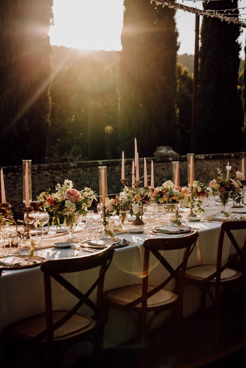 McKnight's Catering event table and service